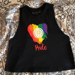 Pure Barre Pride crop top